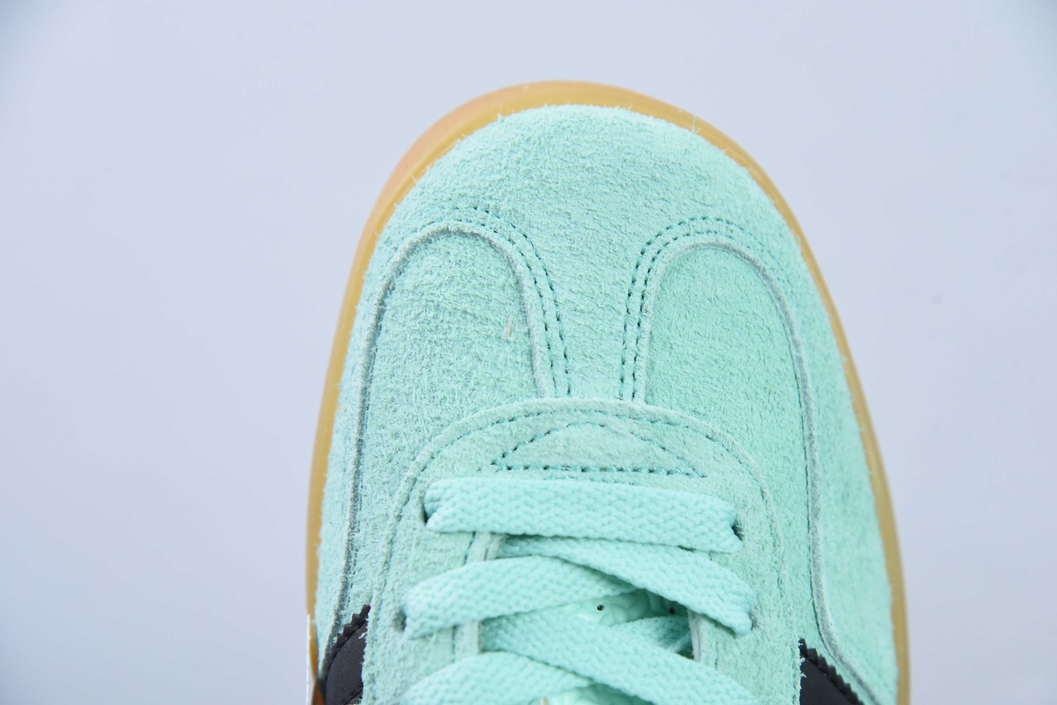 아디다스 오리지널스 삼바 OG 블랙 앤 그린 클로버 삼바 더비 슈즈 아이템 번호: IH7488 사이즈: 36-45