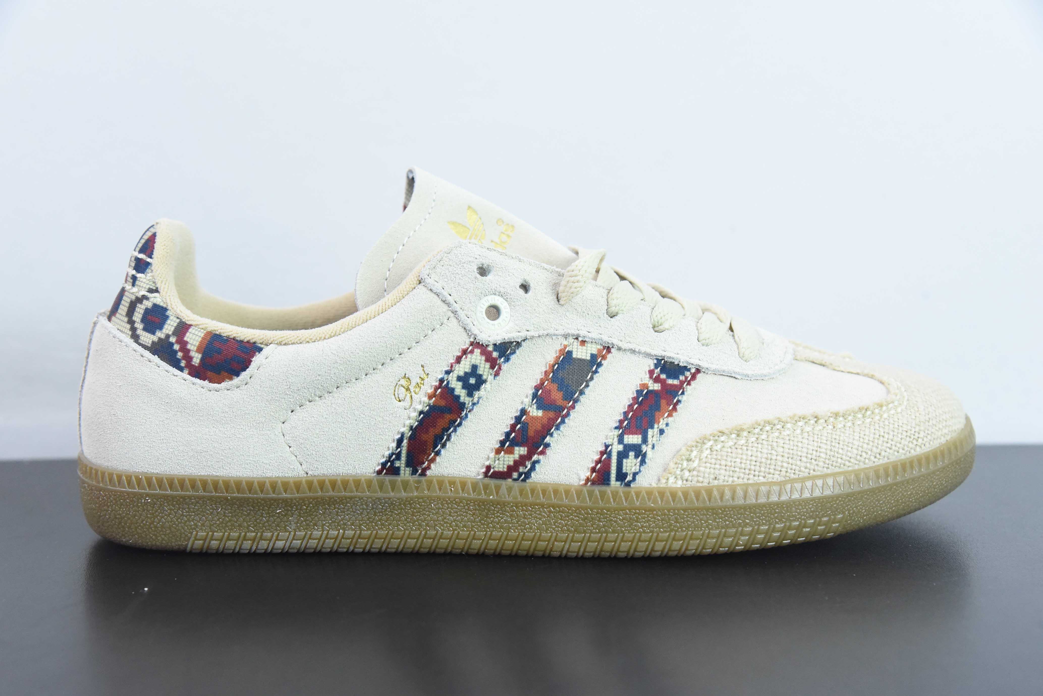 영국 유명 트렌드 이커머스 유명샵 END. x 아디다스 오리지널스 삼바 OG 공동 브랜드 과거 클로버 삼바 레트로 플레이트 슈즈 ID0167 사이즈: 36-45