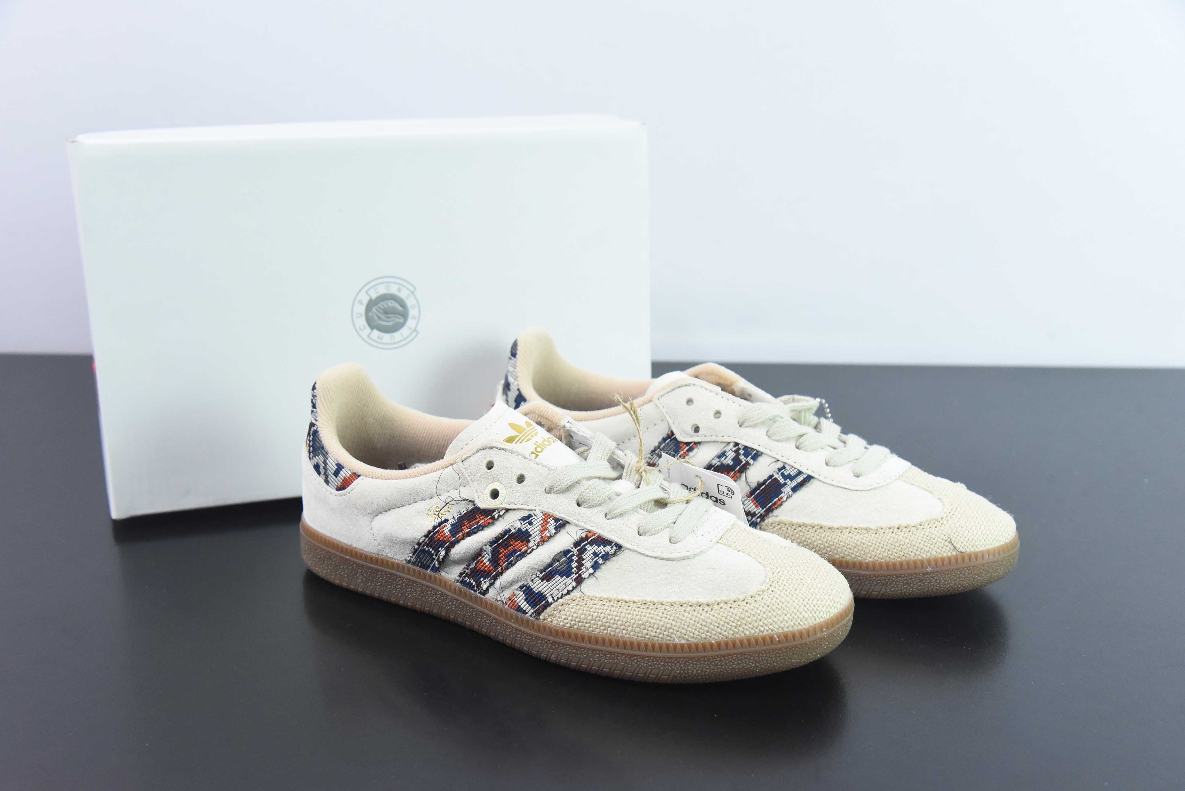 아디다스 웨일즈 보너 x AD 오리지널스 삼바 클래식 실버 메탈릭 삼바 시리즈 신사 독일 트레이닝 축구 스타일 백 로우탑 캐주얼 트레이너 사이즈: 35-45