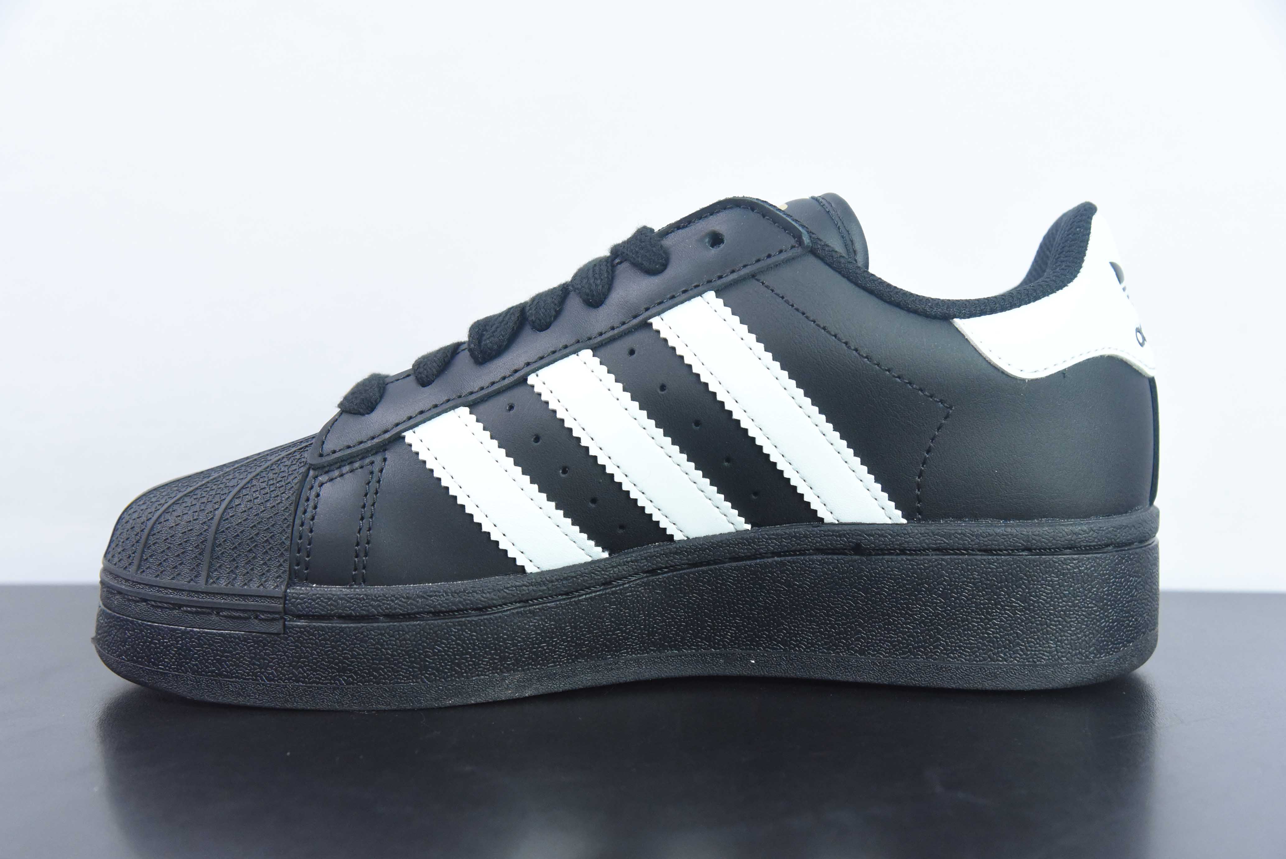 AD 오리지널스 슈퍼스타 클래식 레트로 쉘 헤드 두꺼운 바닥 보드 슈즈 아이템 번호: IG9777 사이즈: 36-45