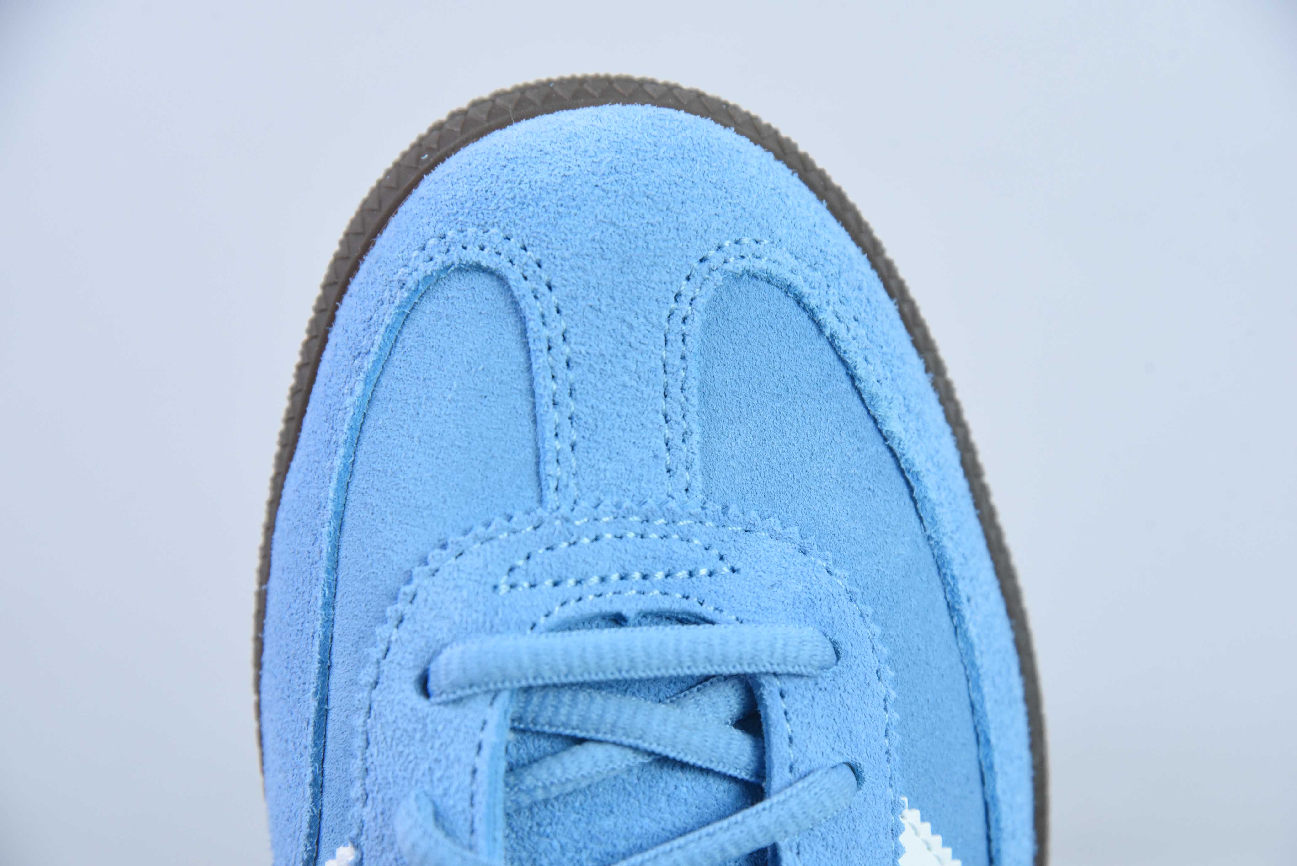 아디다스 아디다스 오리지널스 핸드볼 스즐 스페지알 내마모성 충격 흡수 로우탑 보드숏 화이트 블루 품목 번호: BD7632 사이즈: 35-45