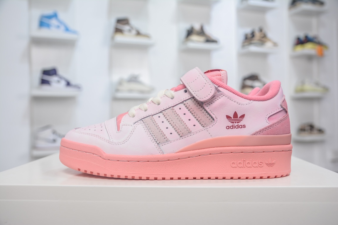 아디다스 오리지널스 포럼 84 로우 도 올드 더티 핑크 아이템 번호: GY6980