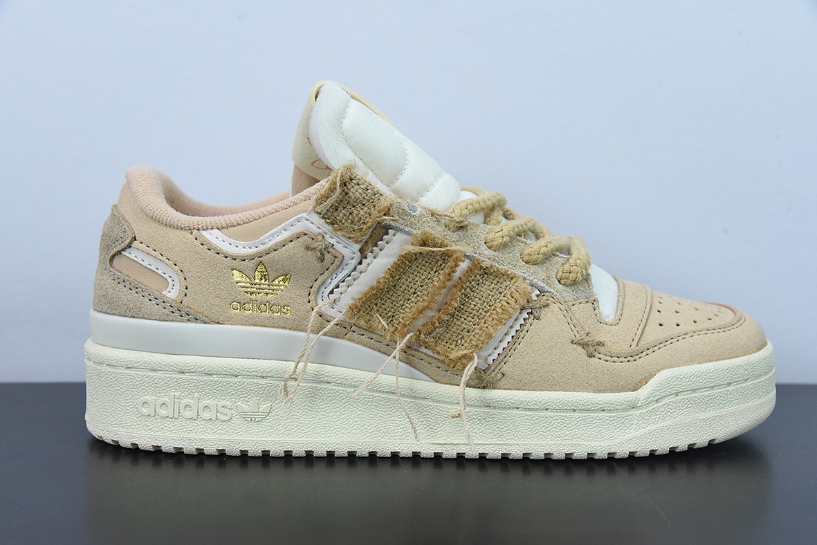 아디다스 오리지널스 포럼 84 로우 버랩 버랩 로프 트렌디한 커스텀 DIY 아이템 번호: GW0299 사이즈: 36-45