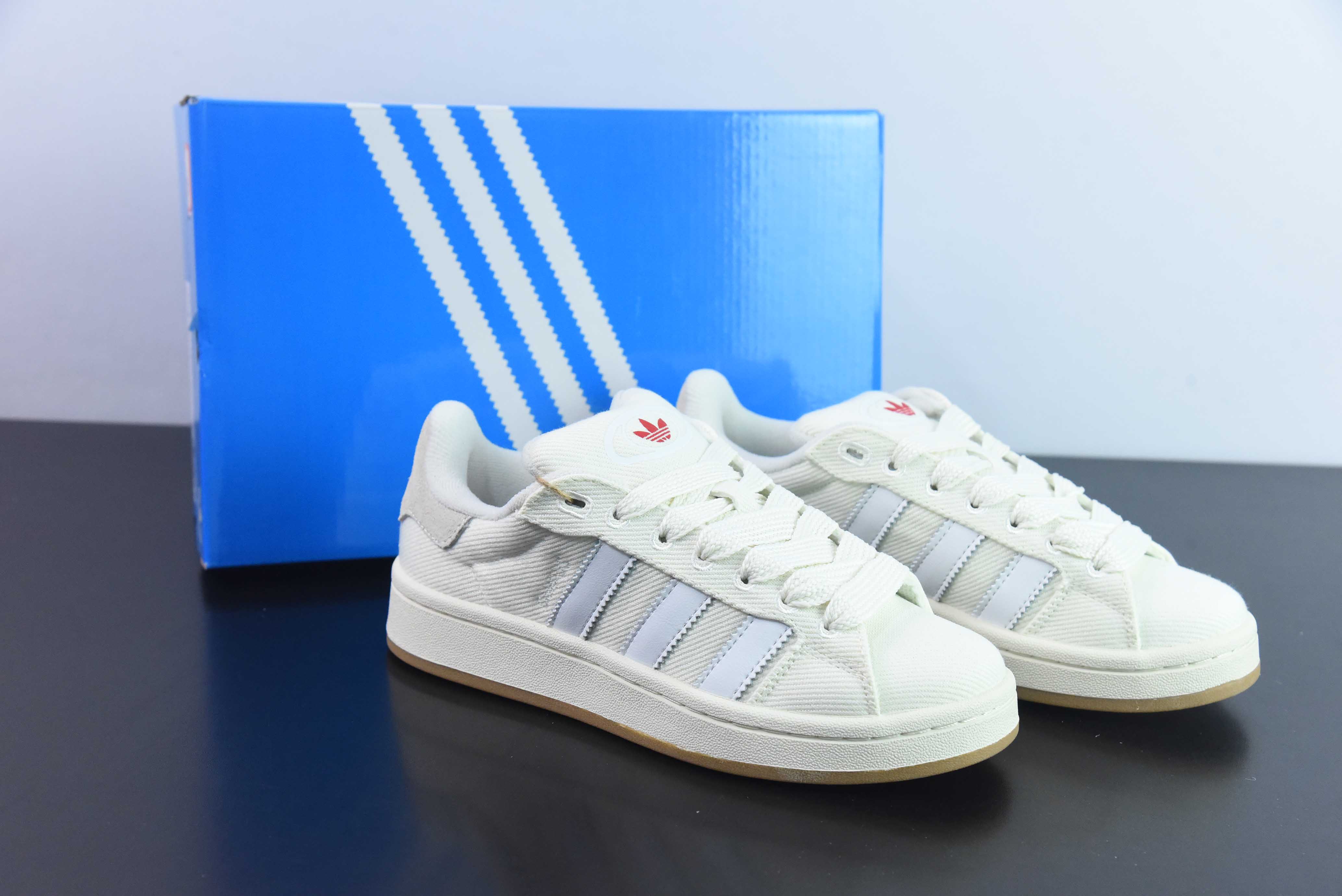 아디다스 아디다스 캠퍼스 볼드 00S 샴록 캠퍼스 캐주얼 스니커즈 공식 ID: ID2070 사이즈: 36-45