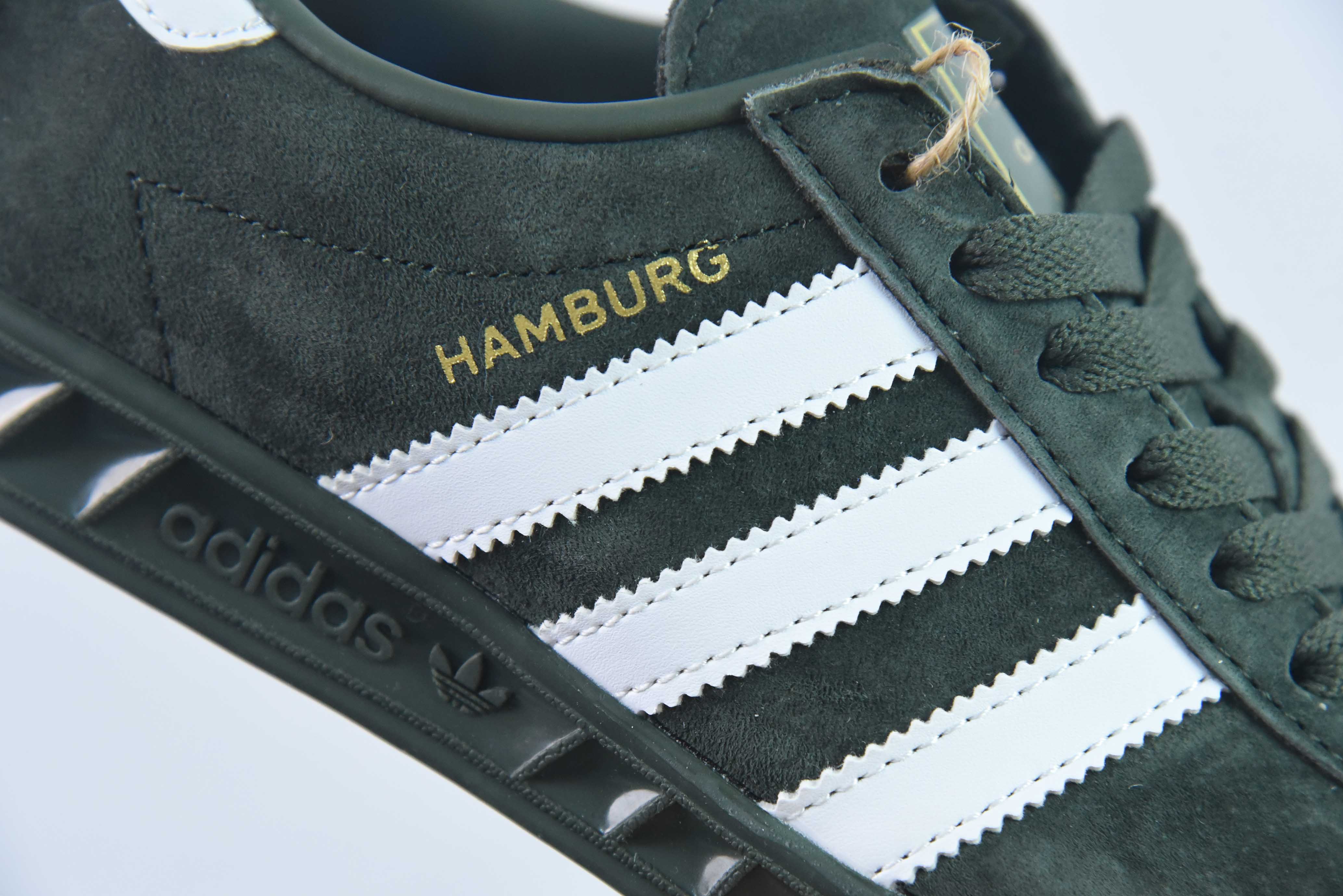 아디다스 오리지널스 함부르크 시리즈 로우탑 클래식 레트로 독일 트레이닝 스타일 캐주얼 트레이너 아이템: GW9641 사이즈: 36-45