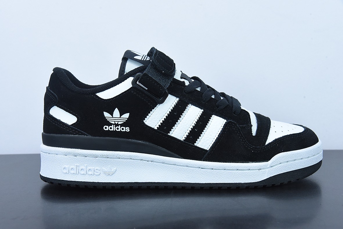 AD 오리지널스 포럼 84 로우 블랙 앤 화이트 타이지 양미 동일한 독점 오리지널 박스 아이템 번호 GW0695 사이즈: 36-45