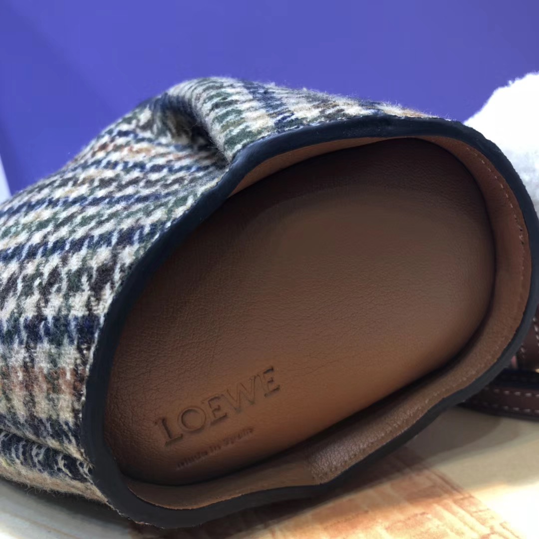 로에베 BUNNY TWEED BAG L87413