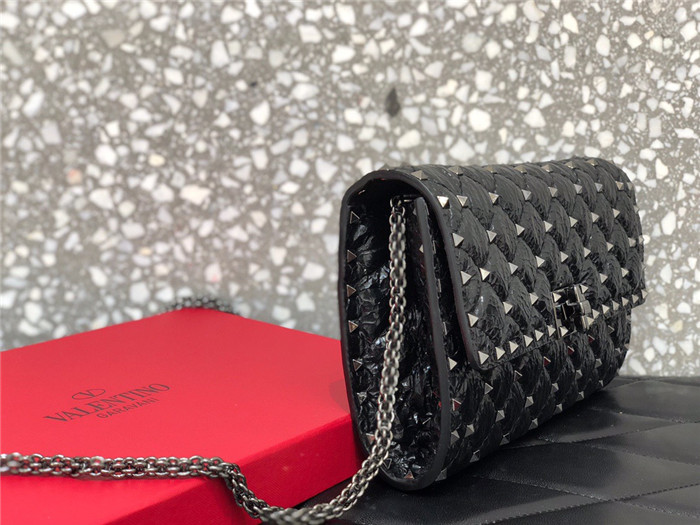 발렌티노 락스터드 체인 숄더백 B0137-1