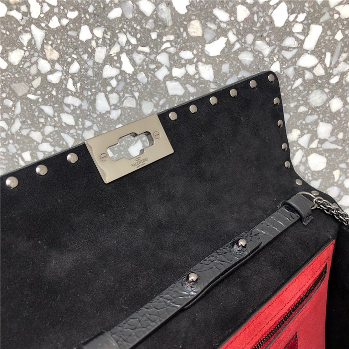 발렌티노 락스터드 체인 숄더백 B0137-1