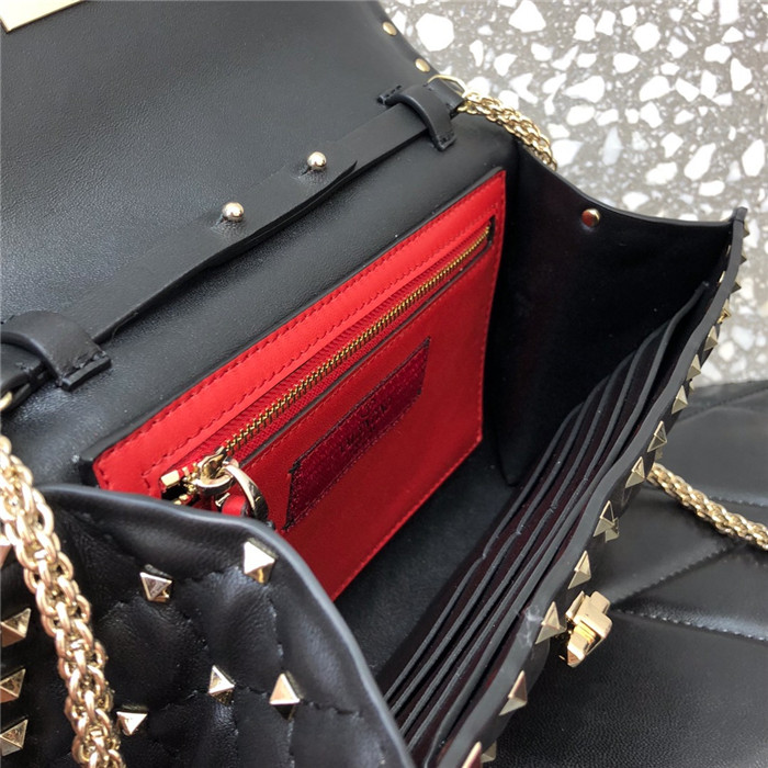 발렌티노 락스터드 체인 숄더백 B0137-3