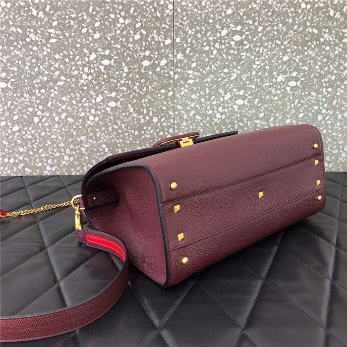 발렌티노 가라바니  브이링  미디움 토트&숄더백 B0018-2 신상