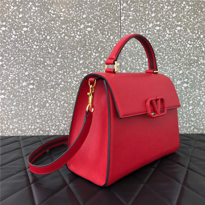 발렌티노 가라바니  브이링  미디움 토트&숄더백 B0018-4 신상