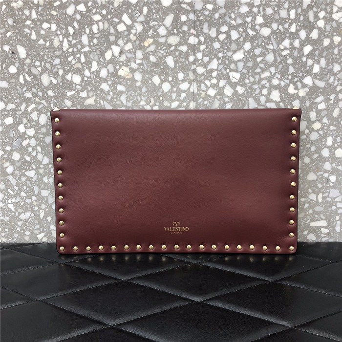 발렌티노 락스터드 엔벨롭 클러치 30CM V632010-5