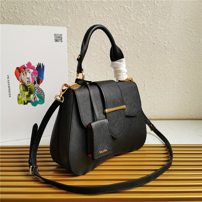 Prada 프라다 시도니 미디엄 사피아노 토트백 1BN005