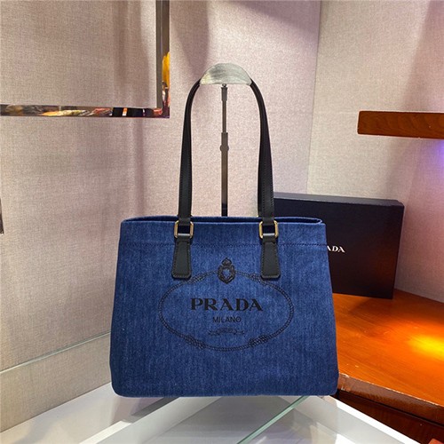 Prada 프라다 린넨 블랜드 토트백 1BG356 2020/신상