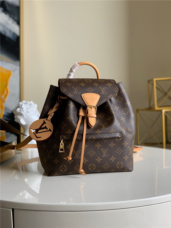  Louis Vuitton 루이비통 모노그램 백팩 베이지,블랙