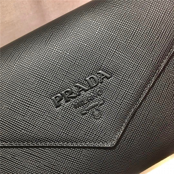 Prada 프라다 모노크롬 사피아노 가죽백