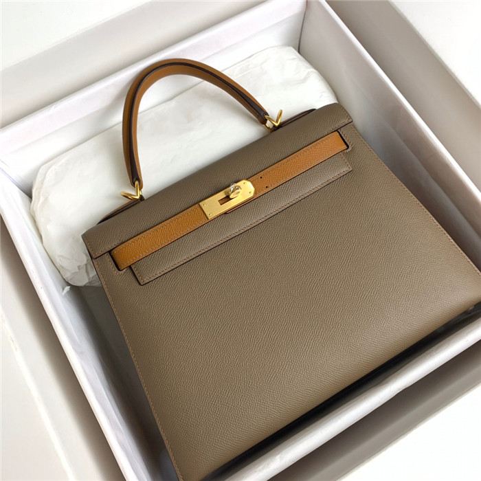 HERMES 에르메스 켈리백 25CM 오리지날 엡송 정품가죽사용 (100%수작업) H351044-1