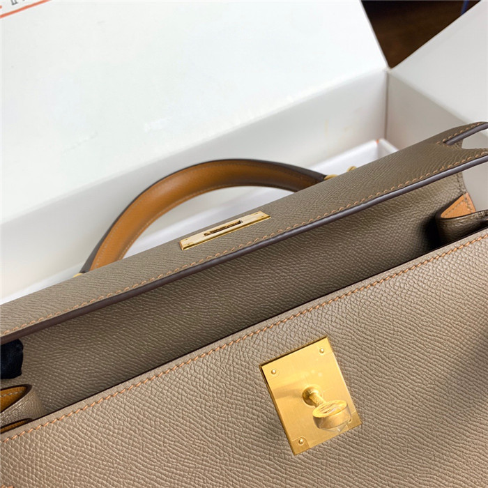 HERMES 에르메스 켈리백 25CM 오리지날 엡송 정품가죽사용 (100%수작업) H351044-1