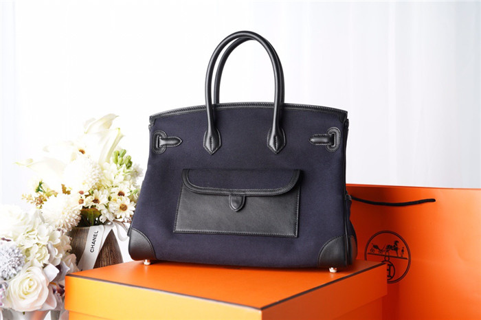 Hermes  에르메스 버킨 Cargo 35CM 정품원단사용 (100%수작업) H351099-4