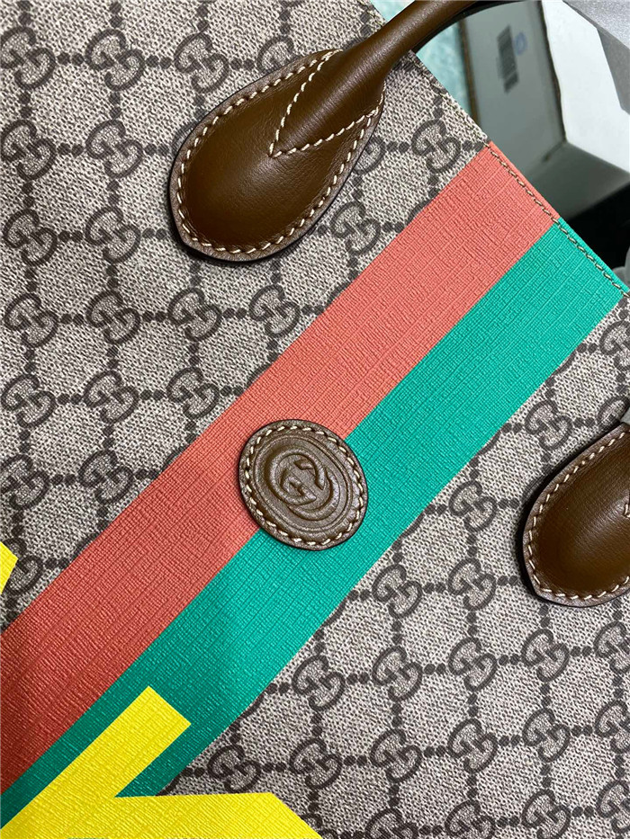 GUCCI 구찌 페이크낫 프린트 라지 토트백 630353 2020/신상