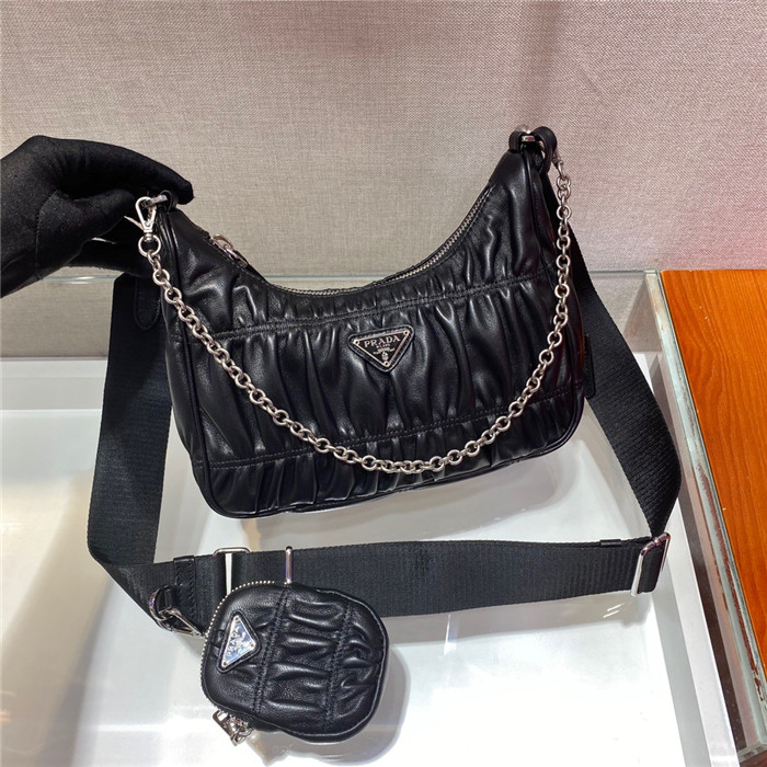 PRADA 프라다 가죽 호보백 1BH204 2020/ 신상