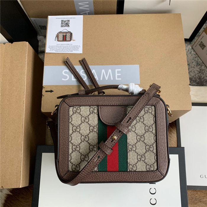 GUCCI 구찌 오피디아 GG 카메라 미니 숄더백 602576