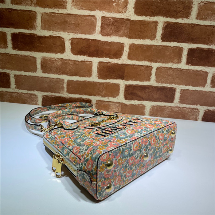 GUCCI 구찌 1955 홀스빗 스몰 탑 핸들백 블랙 621220 2020/신상