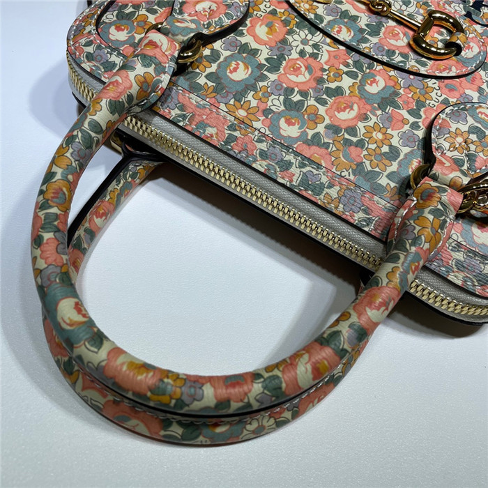 GUCCI 구찌 1955 홀스빗 스몰 탑 핸들백 블랙 621220 2020/신상