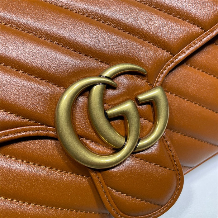 GUCCI 구찌 GG 마몽 마틀라세 플랩백 443497 2020/신상