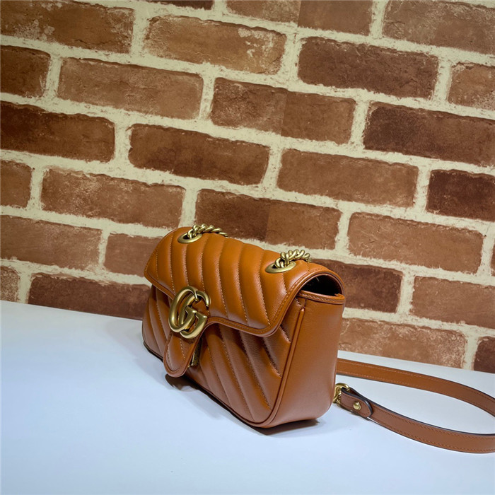 GUCCI 구찌 GG 마몽 마틀라세 미니 플랩백 446744 2020/신상