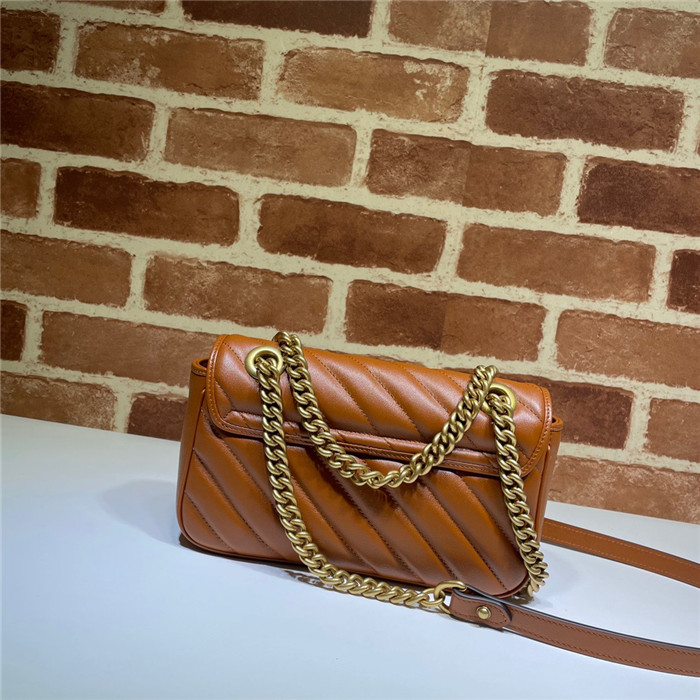 GUCCI 구찌 GG 마몽 마틀라세 미니 플랩백 446744 2020/신상