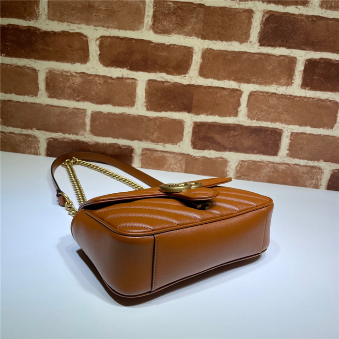 GUCCI 구찌 GG 마몽 마틀라세 미니 플랩백 446744 2020/신상