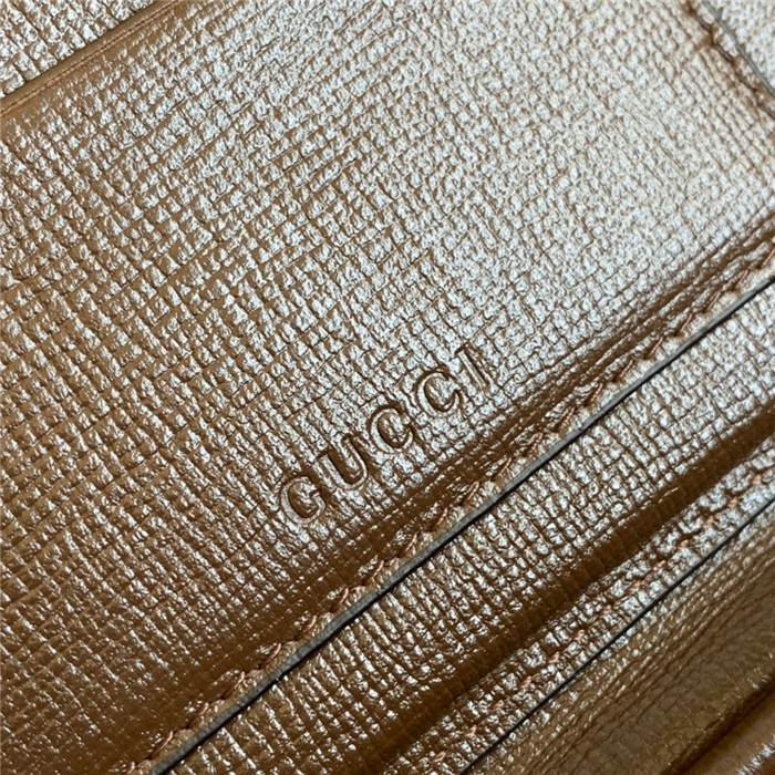 GUCCI 구찌 GG 수프림 캔버스 클래스프 사각 미니백 614368 신상