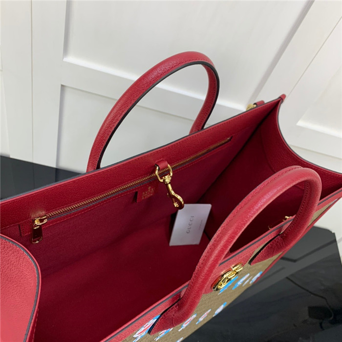 GUCCI 구찌 콜라보 도널드 덕 토트백 650037 신상