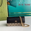 GUCCI 구찌 마몬트 가죽 체인 지갑
