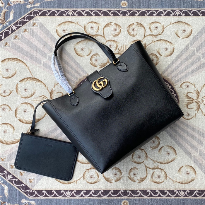 GUCCI 구찌 더블 G 디테일 미듐 토트백 649577