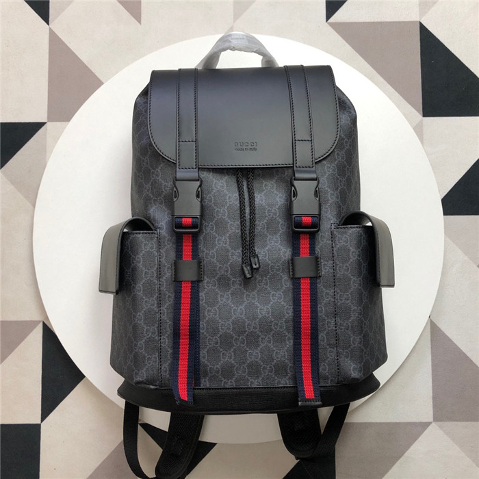  GUCCI 구찌 GG 블랙 백팩 49553