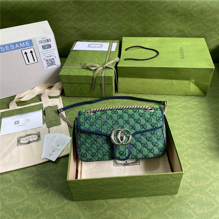 GUCCI 구찌 마몬트 마틀라세 체인백 443497