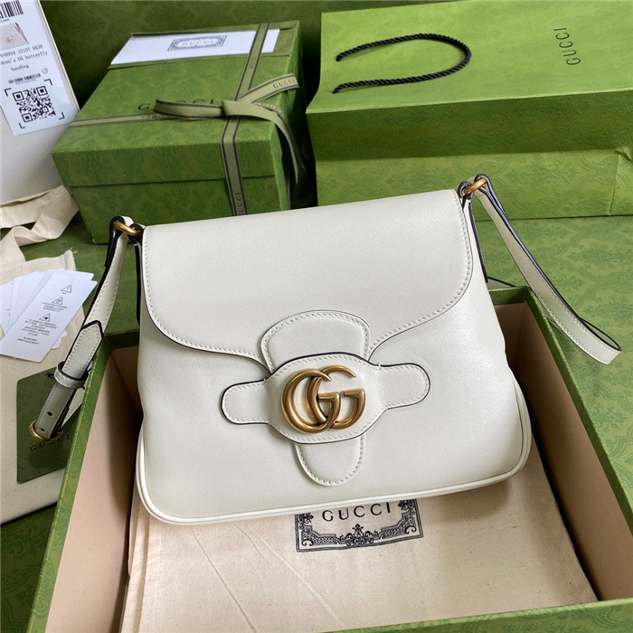 GUCCI 구찌 더블 G 디테일 스몰 메신저백 648934