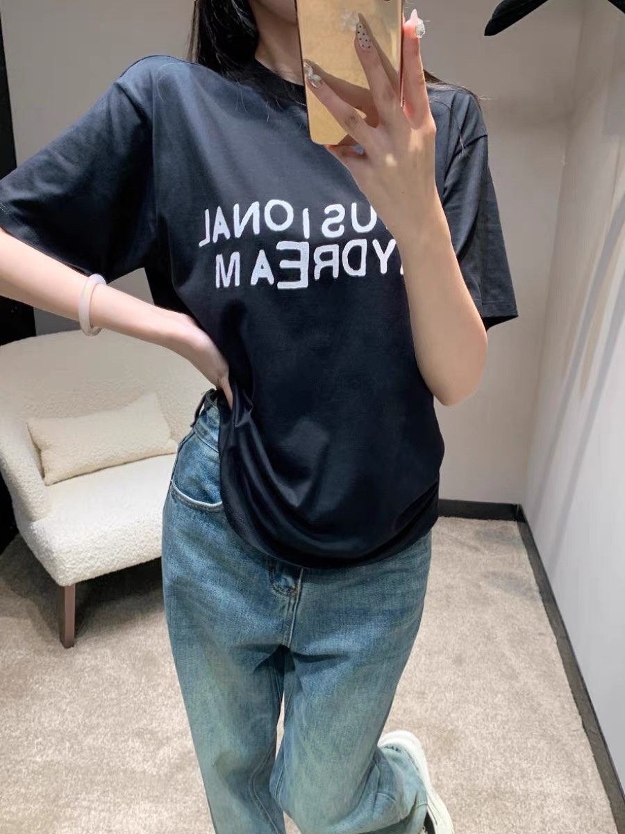 24SS 터틀 모노그램 쇼트 슬리브
