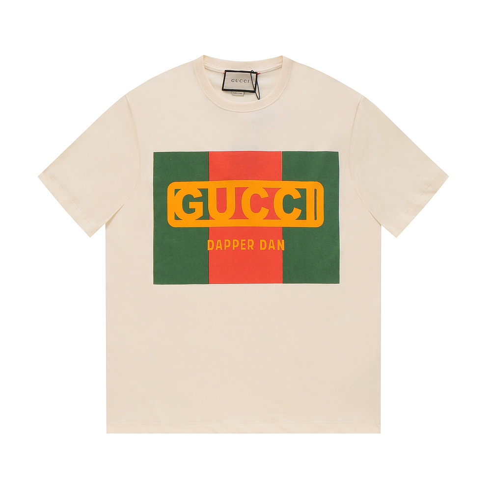 GUCCI 프린트 쇼트 슬리브