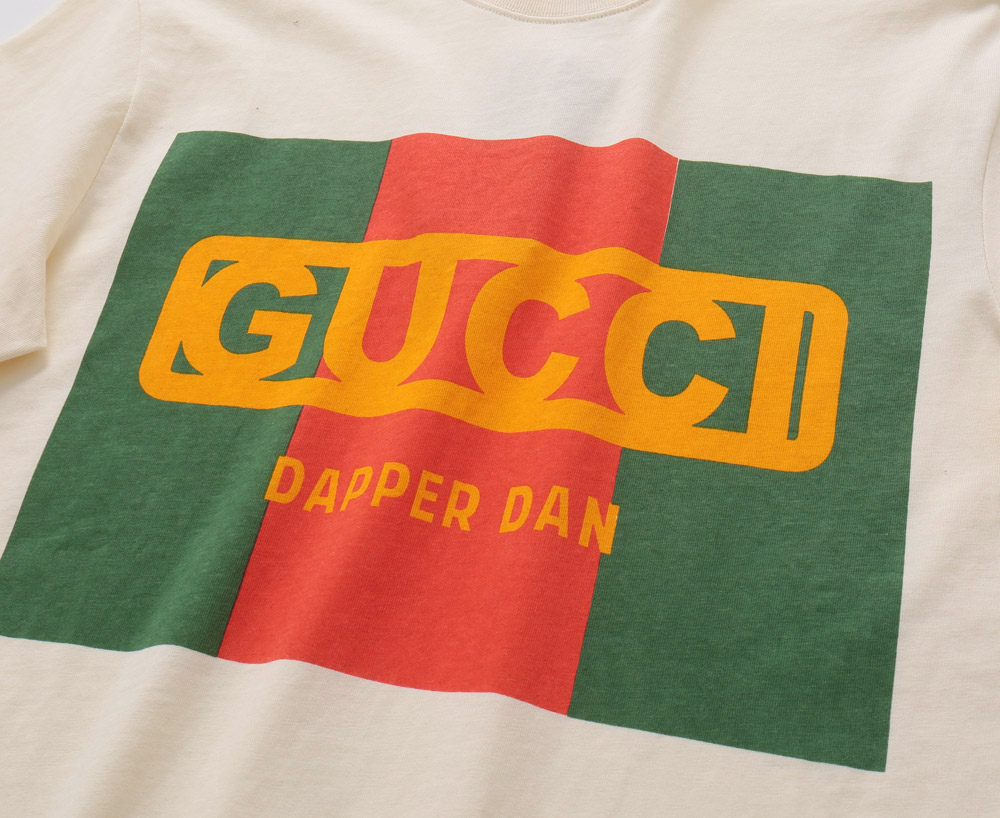 GUCCI 프린트 쇼트 슬리브