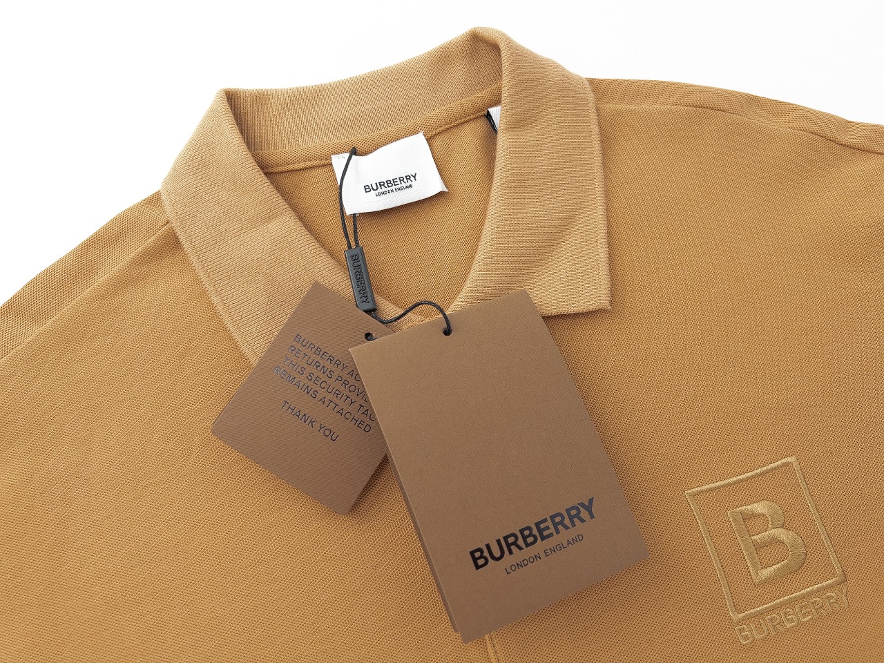 BBR모노그램비즈코튼폴로셔츠BUR