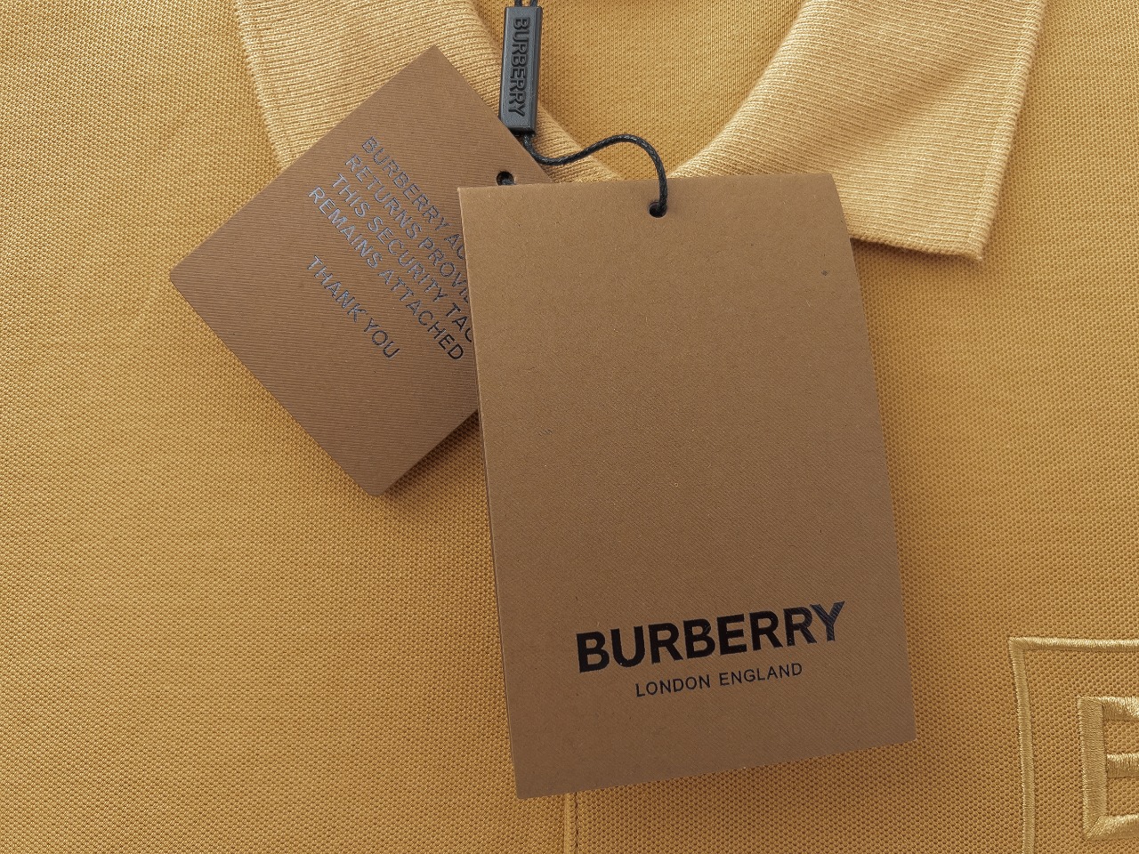 BBR모노그램비즈코튼폴로셔츠BUR