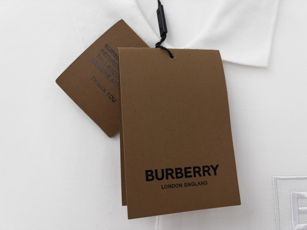 BBR모노그램비즈코튼폴로셔츠BUR