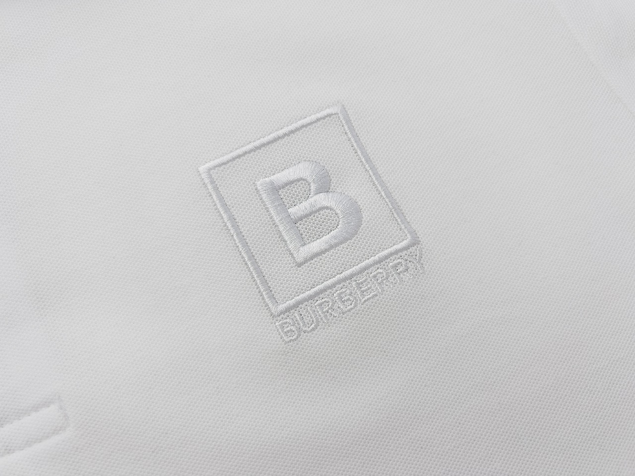 BBR모노그램비즈코튼폴로셔츠BUR