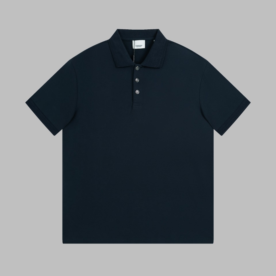 BBR익스클루시브로고TB버튼반팔폴로셔츠BU