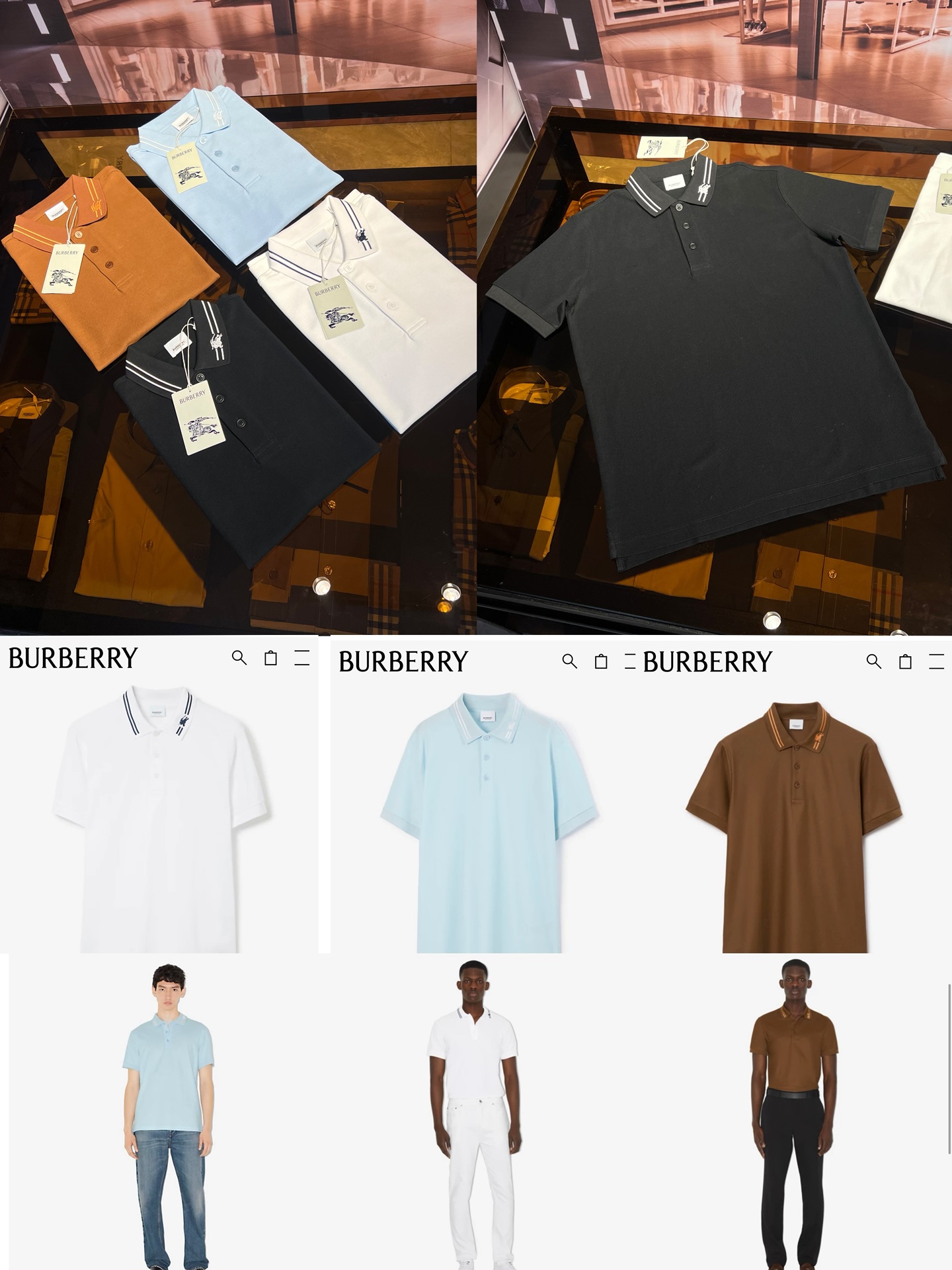 GUCCⅠ위빙벨트뉴폴로셔츠