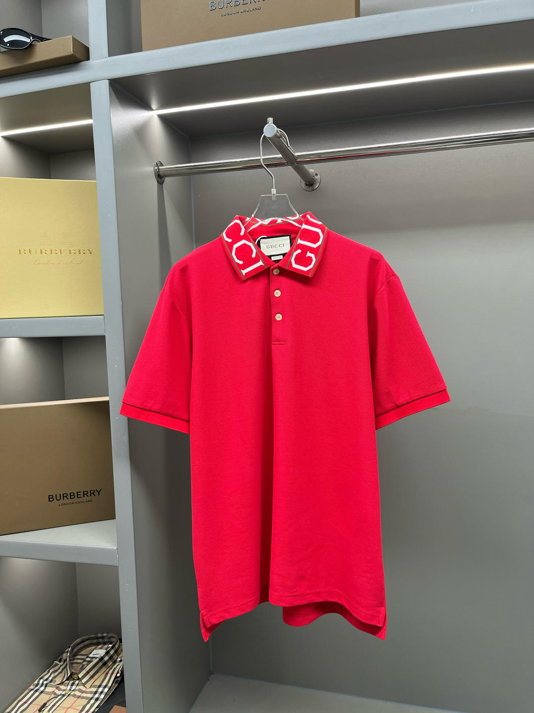 GUCCⅠ위브벨트뉴폴로셔츠